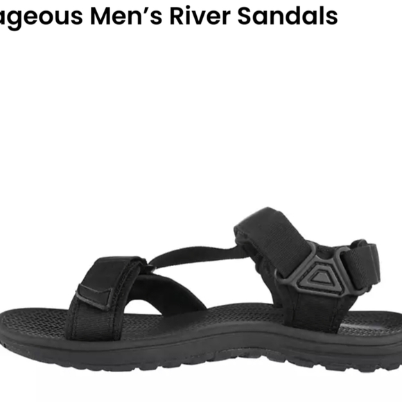 O’Rageous Men’s River Sandals Sizes 11, 12, 13 MSRP $34.99 - Picture 3 of 4